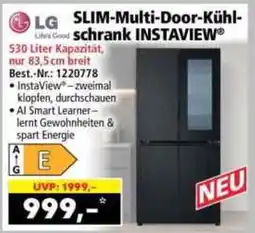 Norma LG SLIM-Multi-Door-Kühlschrank INSTAVIEW Angebot