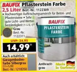 Norma BAUFIX Pflasterstein Farbe Angebot