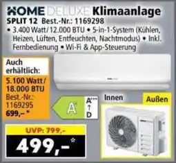 Norma HOME DELUXE Klimaanlage SPLIT 12 Angebot