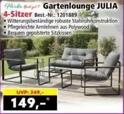 Norma Gartenlounge JULIA 4-Sitzer Angebot