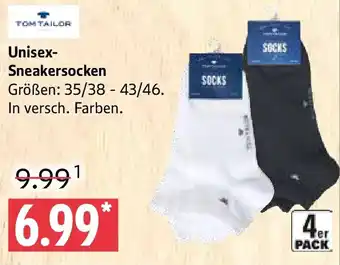 Marktkauf TOM TAILOR Unisex Sneakersocken Angebot