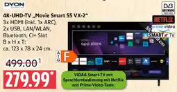 Marktkauf DYON 4K-UHD-TV ,,Movie Smart 55 VX-2" Angebot