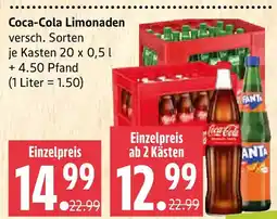 Marktkauf Coca-Cola Limonaden Angebot