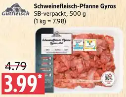 Marktkauf Gutfleisch Schweinefleisch-Pfanne Gyros Angebot