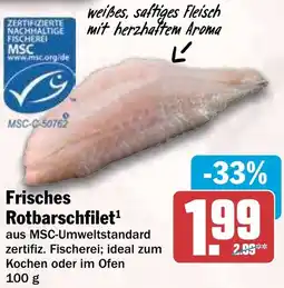 HIT Frisches Rotbarschfilet Angebot