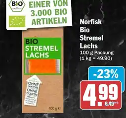 HIT Norfisk Bio Stremel Lachs Angebot