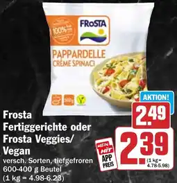 HIT Frosta Fertiggerichte oder Frosta Veggies/ Vegan Angebot