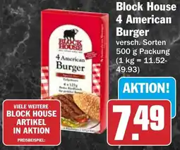HIT Block House 4 American Burger Angebot
