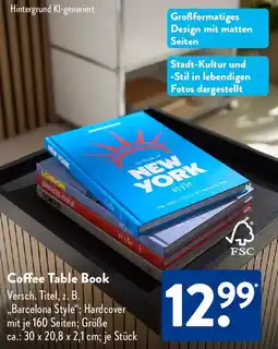 Aldi Süd Coffee Table Book Angebot
