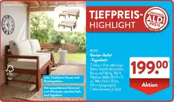 Aldi Süd BELAVI Garten-Sofa/ Tagesbett Angebot