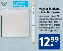 Aldi Süd Magnet-Insektenschutz für Fenster Angebot