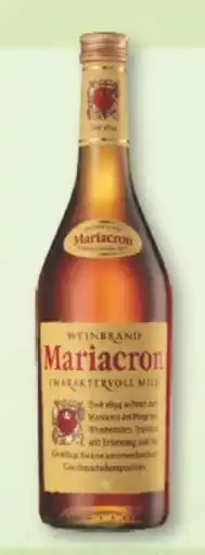 trinkgut Mariacron Weinbrand Angebot