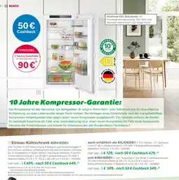 EP Bosch einbau-kühlschrank kir41edd1 Angebot