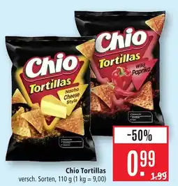 Marktkauf Chio tortillas nacho cheese style Angebot