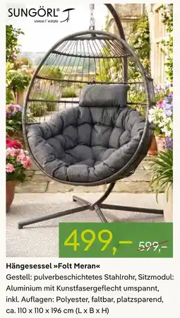 Pflanzen Kölle Sungörl hängesessel folt meran Angebot