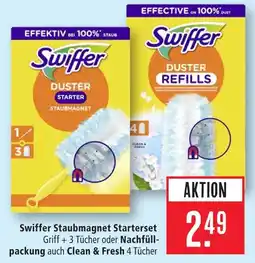 Marktkauf Swiffer staubmagnet starterset Angebot