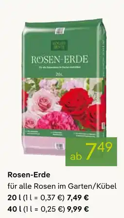 Pflanzen Kölle Rosen-erde 20 l Angebot