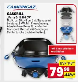 Marktkauf Campingaz gasgrill party grill 400 cv Angebot