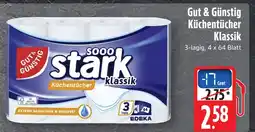 Marktkauf Gut & günstig küchentücher klassik Angebot