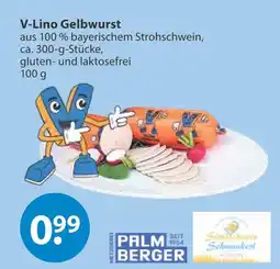 V Markt Palmberger v-lino gelbwurst Angebot