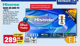 Marktkauf Hisense qled-4k-uhd-tv 50e7s Angebot