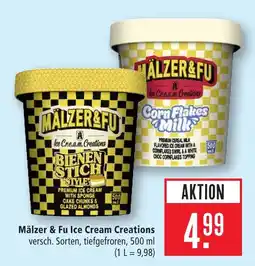 Marktkauf Mälzer & fu ice cream creations bienenstich style Angebot