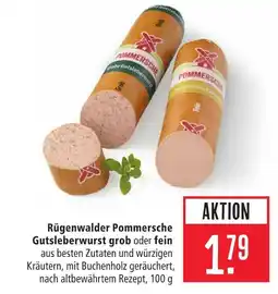 Marktkauf Rügenwalder pommersche gutsleberwurst grob Angebot