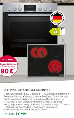 EP Bosch einbau-herd-set mkhsteel Angebot