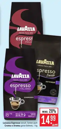 Marktkauf Lavazza espresso italiano Angebot