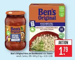 Marktkauf Ben's original reis im kochbeutel Angebot