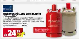 Marktkauf Rheingas propangasfüllung ohne flasche Angebot