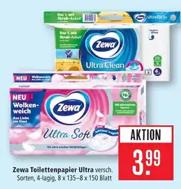 Marktkauf Zewa toilettenpapier ultra clean Angebot