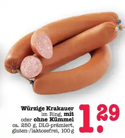 E-Center Würzige krakauer Angebot