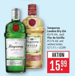 Marktkauf Tanqueray london dry gin Angebot