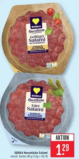 Marktkauf Edeka herzstücke geflügel salami Angebot
