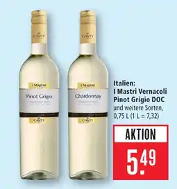 Marktkauf I mastri vernacoli pinot grigio doc Angebot