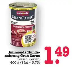 E-Center Animonda gran carno Angebot