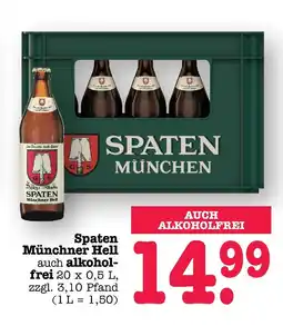 E-Center Spaten münchner hell Angebot