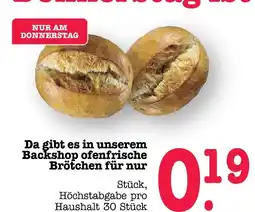 E-Center Brötchen Angebot