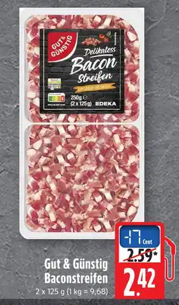 Marktkauf Gut & günstig baconstreifen Angebot