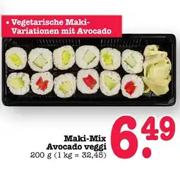 E-Center Maki-mix avocado veggi Angebot