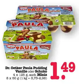 E-Center Dr. oetker paula pudding vanille Angebot