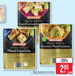 Marktkauf Bürger kalbfleischtaschen Angebot