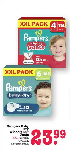 E-Center Pampers baby dry pants Angebot