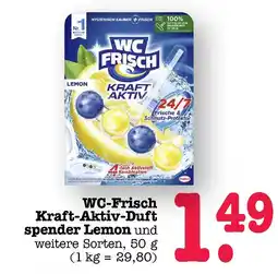 E-Center Wc-frisch kraft-aktiv-duftspender lemon Angebot