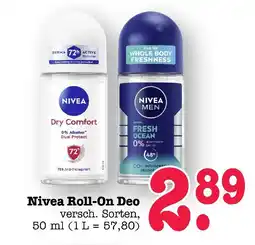 E-Center Nivea roll-on deo Angebot