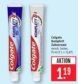 Marktkauf Colgate komplett zahncreme Angebot