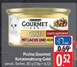 E-Center Purina gourmet katzennahrung gold Angebot