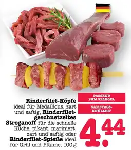 E-Center Rinderfilet-köpfe Angebot