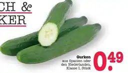 E-Center Gurken Angebot
